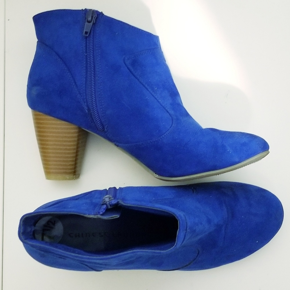 Blue Booties